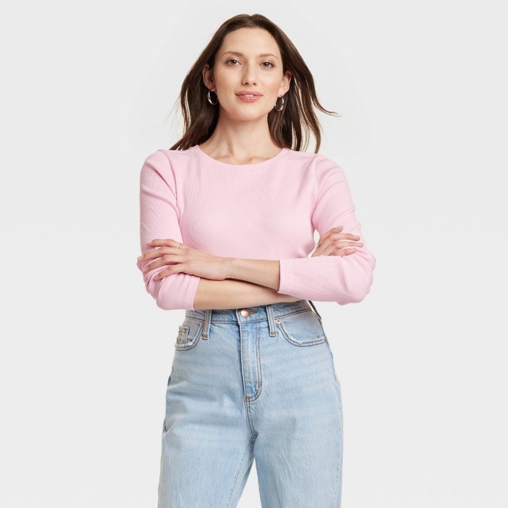 Pink Long Sleeve Shirt